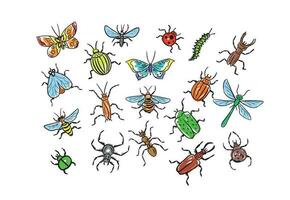 insectes vecteur illustration