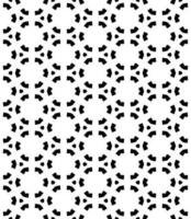 motif abstrait sans couture noir et blanc. arrière-plan et toile de fond. conception ornementale en niveaux de gris. vecteur