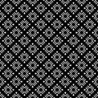 motif abstrait sans couture noir et blanc. arrière-plan et toile de fond. conception ornementale en niveaux de gris. vecteur