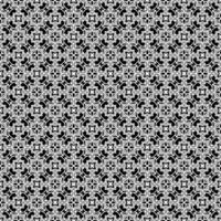 motif abstrait sans couture noir et blanc. arrière-plan et toile de fond. conception ornementale en niveaux de gris. vecteur