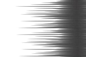 bande dessinée main tiré Zoom lignes mouvement Contexte et sunburst modèle vecteur