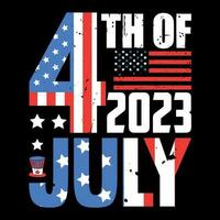 4e juillet indépendant journée T-shirt conception, liberté T-shirt conception vecteur, indépendance journée ancien T-shirt vecteur