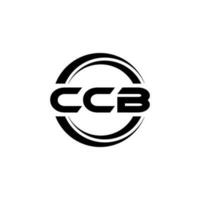 ccb logo conception, inspiration pour une unique identité. moderne élégance et Créatif conception. filigrane votre Succès avec le frappant cette logo. vecteur