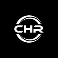 chr logo conception, inspiration pour une unique identité. moderne élégance et Créatif conception. filigrane votre Succès avec le frappant cette logo. vecteur