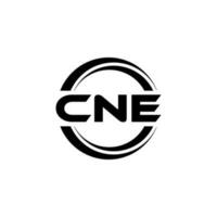 cne logo conception, inspiration pour une unique identité. moderne élégance et Créatif conception. filigrane votre Succès avec le frappant cette logo. vecteur