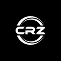 crz logo conception, inspiration pour une unique identité. moderne élégance et Créatif conception. filigrane votre Succès avec le frappant cette logo. vecteur