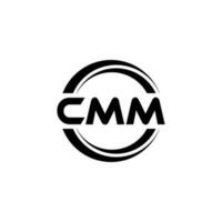 cmm logo conception, inspiration pour une unique identité. moderne élégance et Créatif conception. filigrane votre Succès avec le frappant cette logo. vecteur