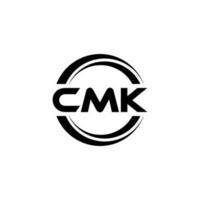 cmk logo conception, inspiration pour une unique identité. moderne élégance et Créatif conception. filigrane votre Succès avec le frappant cette logo. vecteur