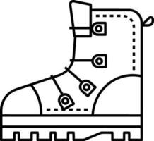 bottes symbole icône vecteur image. illustration de le démarrage chaussure chaussure conception image. eps dix