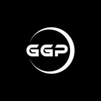 gp logo conception, inspiration pour une unique identité. moderne élégance et Créatif conception. filigrane votre Succès avec le frappant cette logo. vecteur