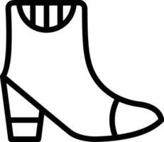 bottes symbole icône vecteur image. illustration de le démarrage chaussure chaussure conception image. eps dix