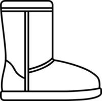 bottes symbole icône vecteur image. illustration de le démarrage chaussure chaussure conception image. eps dix