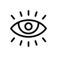 vision Icônes ou vecteur illustration isolé signe symbole logos sont adapté pour affiche, sites Internet, logos et concepteurs.