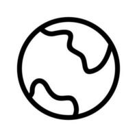 globe icône vecteur symbole conception illustration
