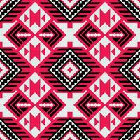 tribal rétro Couleur vecteur sans couture navajo modèle. aztèque abstrait géométrique art print.wallpaper, en tissu conception, tissu, tissu, couverture, textile modèle.