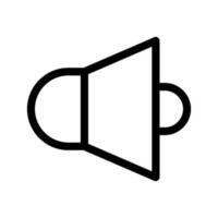 orateur icône vecteur symbole conception illustration