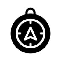 boussole icône vecteur symbole conception illustration