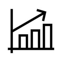 analytique icône vecteur symbole conception illustration