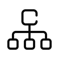 structure icône vecteur symbole conception illustration