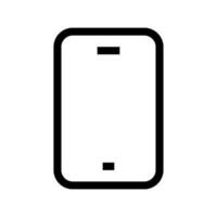 téléphone intelligent icône vecteur symbole conception illustration