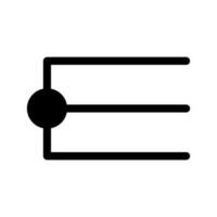 bord point icône vecteur symbole conception illustration