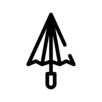 parapluie icône vecteur symbole conception illustration