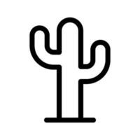 cactus icône vecteur symbole conception illustration