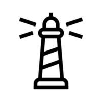 phare icône vecteur symbole conception illustration