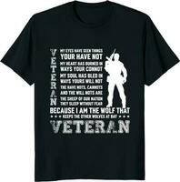 cadeau marrant vétéran T-shirt conception.cadeau nous vétéran T-shirt ,vétéran journée T-shirt conception vecteur