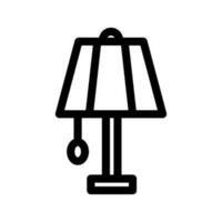 bureau lumière icône vecteur symbole conception illustration