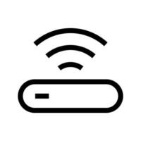 Wifi icône vecteur symbole conception illustration