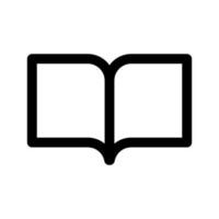 livre icône vecteur symbole conception illustration