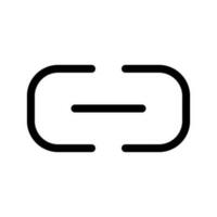 lien icône vecteur symbole conception illustration