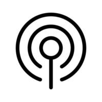 signal icône vecteur symbole conception illustration