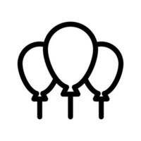 ballon icône vecteur symbole conception illustration