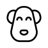 chien icône vecteur symbole conception illustration