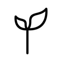 feuille icône vecteur symbole conception illustration