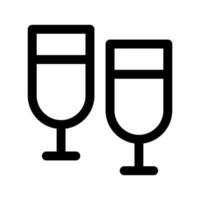 du vin icône vecteur symbole conception illustration