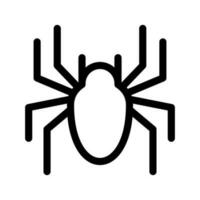 araignée icône vecteur symbole conception illustration