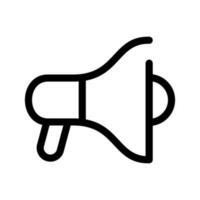 haut-parleur icône vecteur symbole conception illustration
