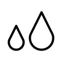 l'eau icône vecteur symbole conception illustration