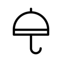 parapluie icône vecteur symbole conception illustration
