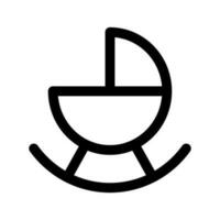 bébé icône vecteur symbole conception illustration