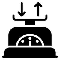 icône de glyphe de commerce vecteur