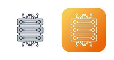 icône de vecteur de serveur