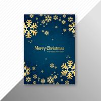 Joyeux Noël carte modèle design brochure vecteur