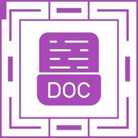 icône de vecteur de document