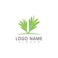 Romarin logo vecteur illustration modèle affaires élément et symbole conception