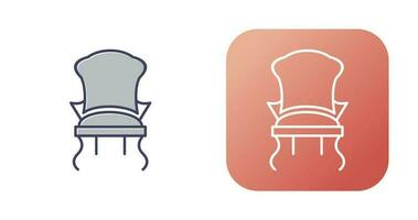 icône de vecteur de chaise confortable