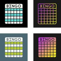 icône de vecteur de bingo